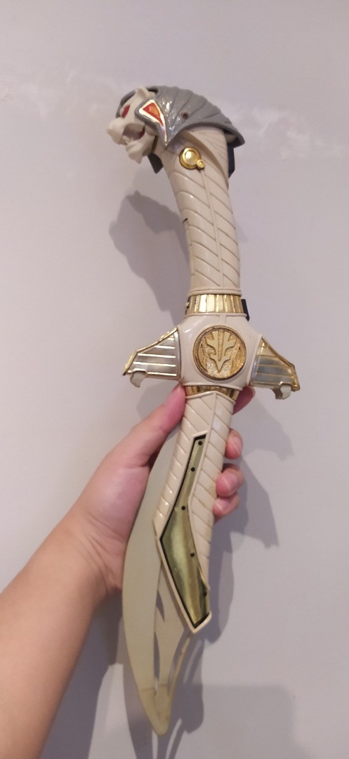 Power ranger white hotsell sword