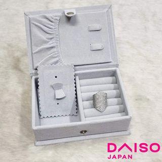 💯% Authentic JAPAN®️ Daiso 3-in-1 Jewelry Storage/Travel/Display Box Case Organizer Gift Holder - BRAND NEW with Packaging