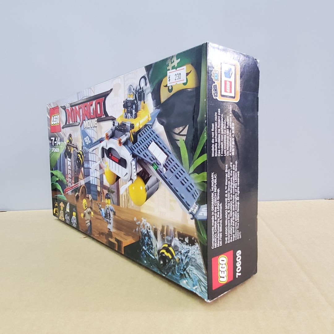 全新 Lego Ninjago 70609 Manta Ray Bomber 樂高旋風忍者系列 曼塔博雷射轟炸機，全新，未開，盒正常 (如圖 ...