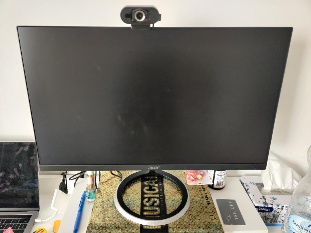 Acer ED246Y Monitor, 23.8 Inch, Warranty until 2024, Computers & Tech ...