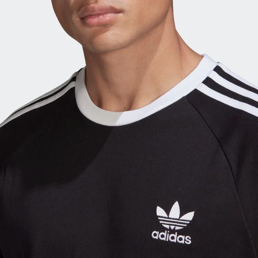 Adidas three store stripes tee