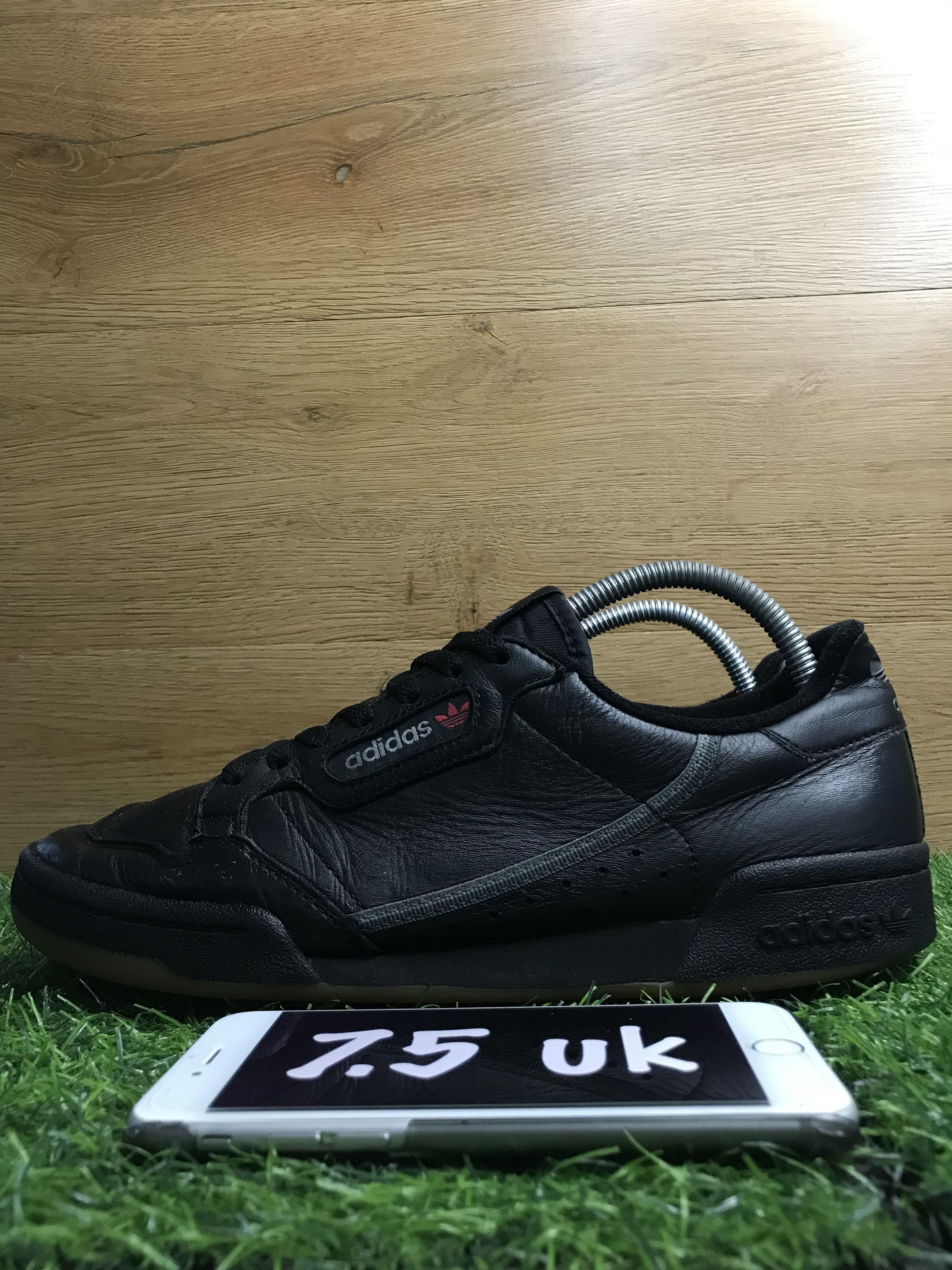 Adidas Continental 80 s Triple Black Men s Fashion Footwear