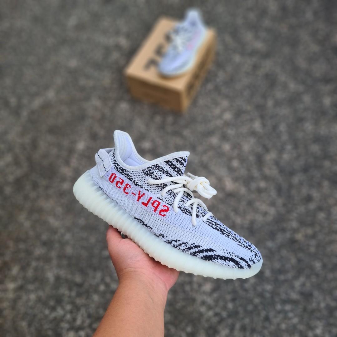 Yeezy zebra size 7 hot sale