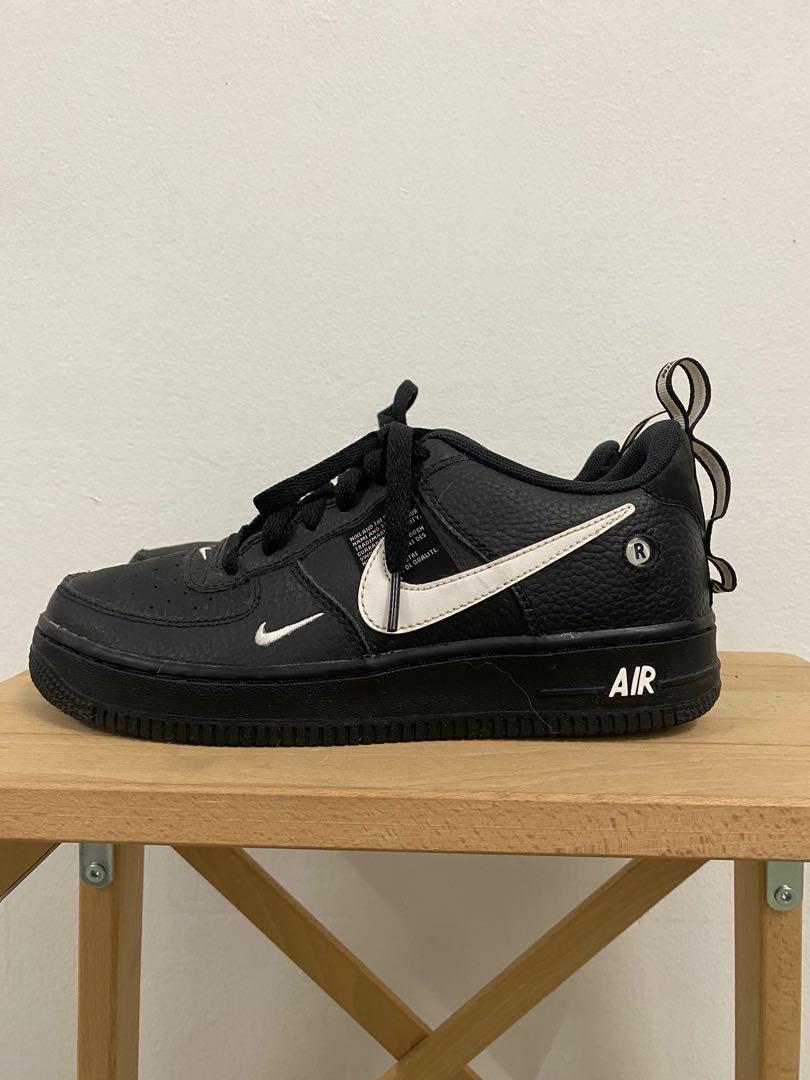 Air Force 1 Utility Black GS 5.5Y UK5 Women s Fashion