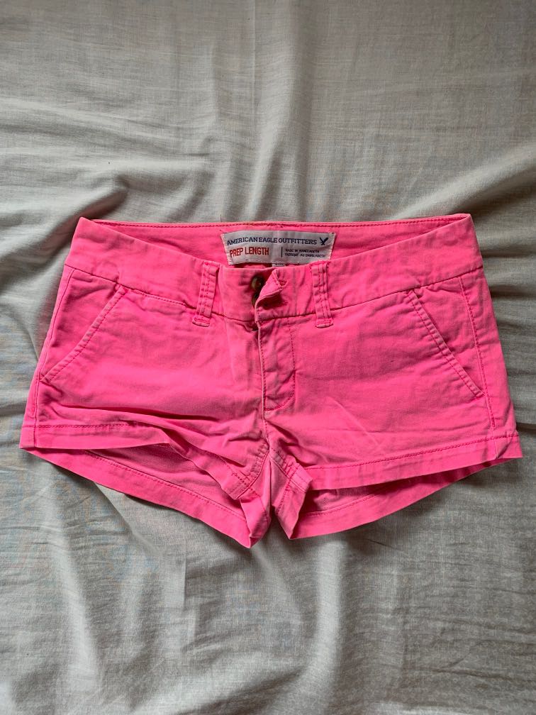 American Eagle Booty Shorts, Women's Fashion, Bottoms, Shorts on Carousell