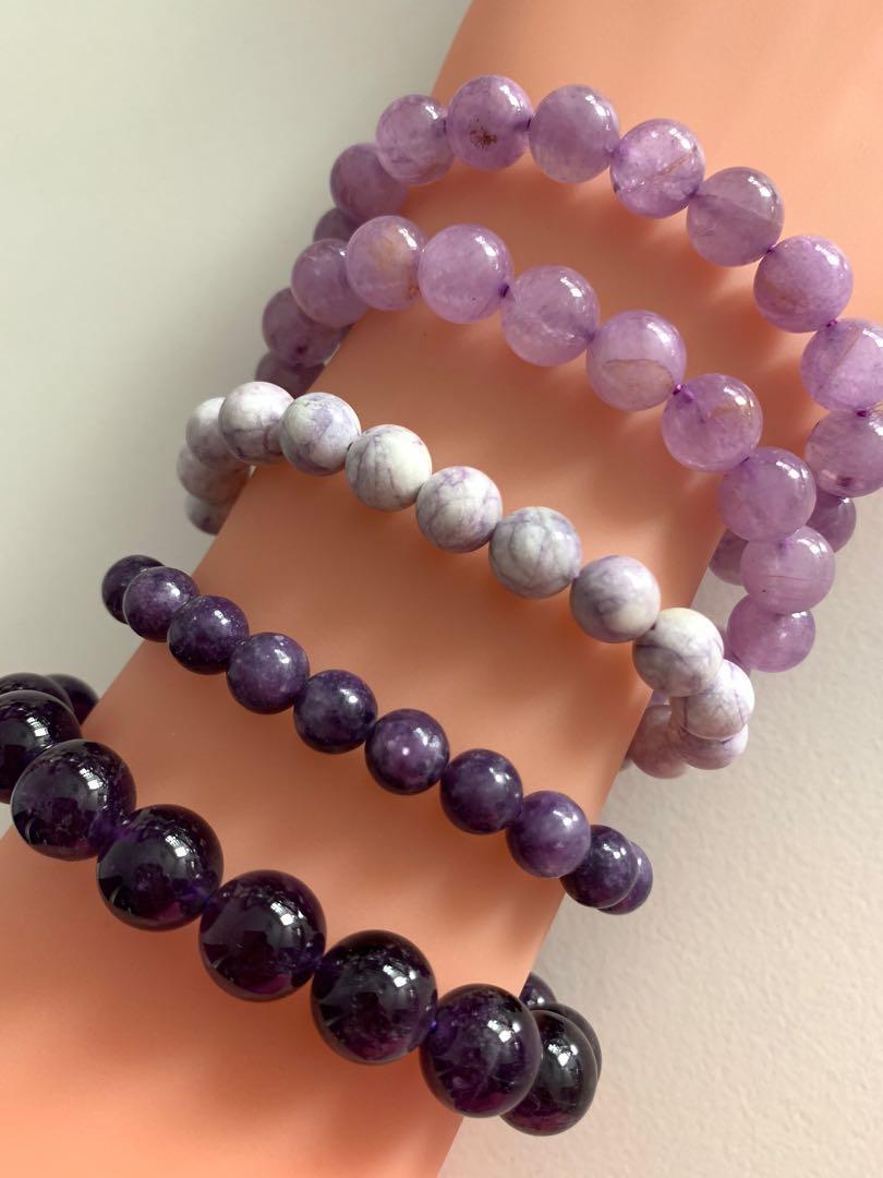Purple sales turquoise bracelet