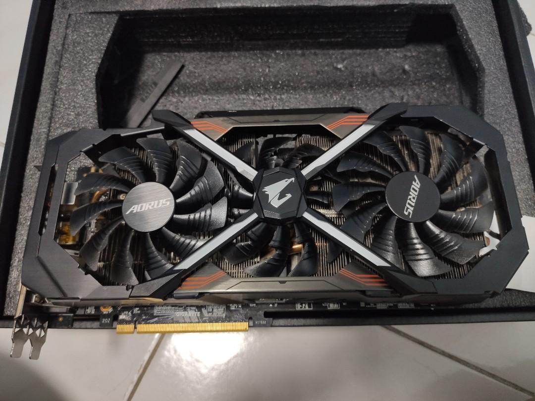 Aorus 1080 Ti extreme edition 11G graphics card Computers Tech