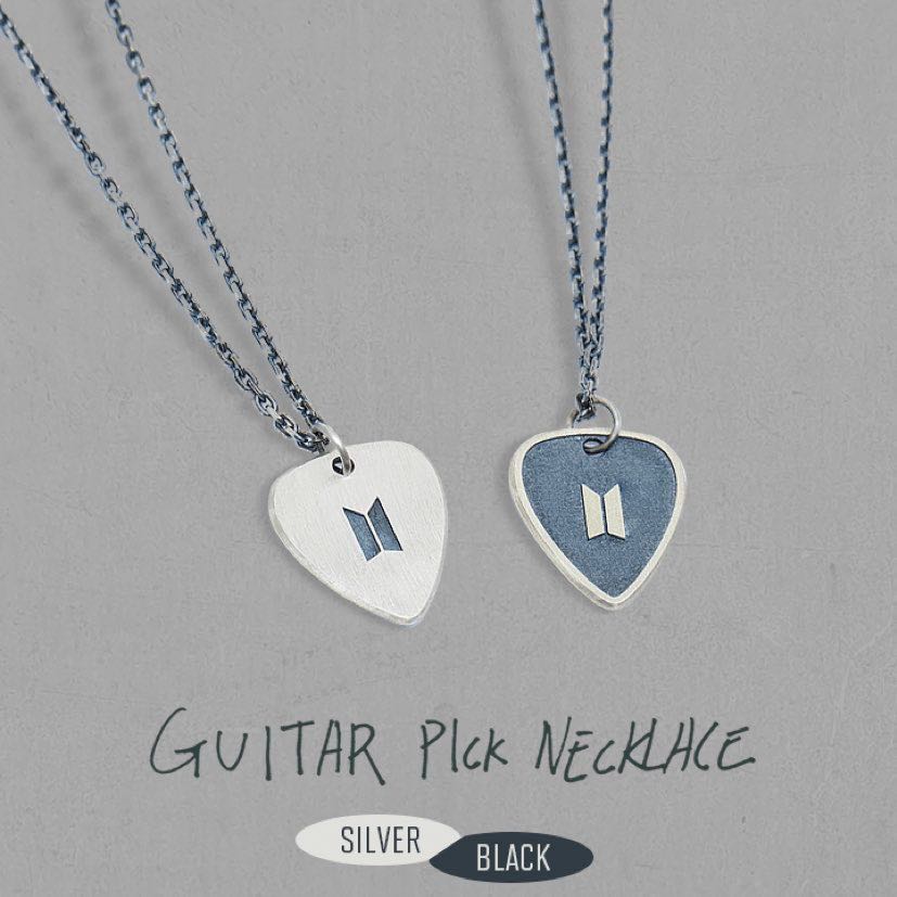 Artist Made Collection Suga Guitar Pick Necklace BLACK, Hobbies & Toys