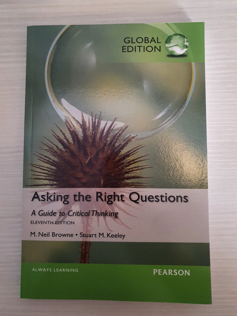 asking the right questions a guide to critical thinking chapter 1