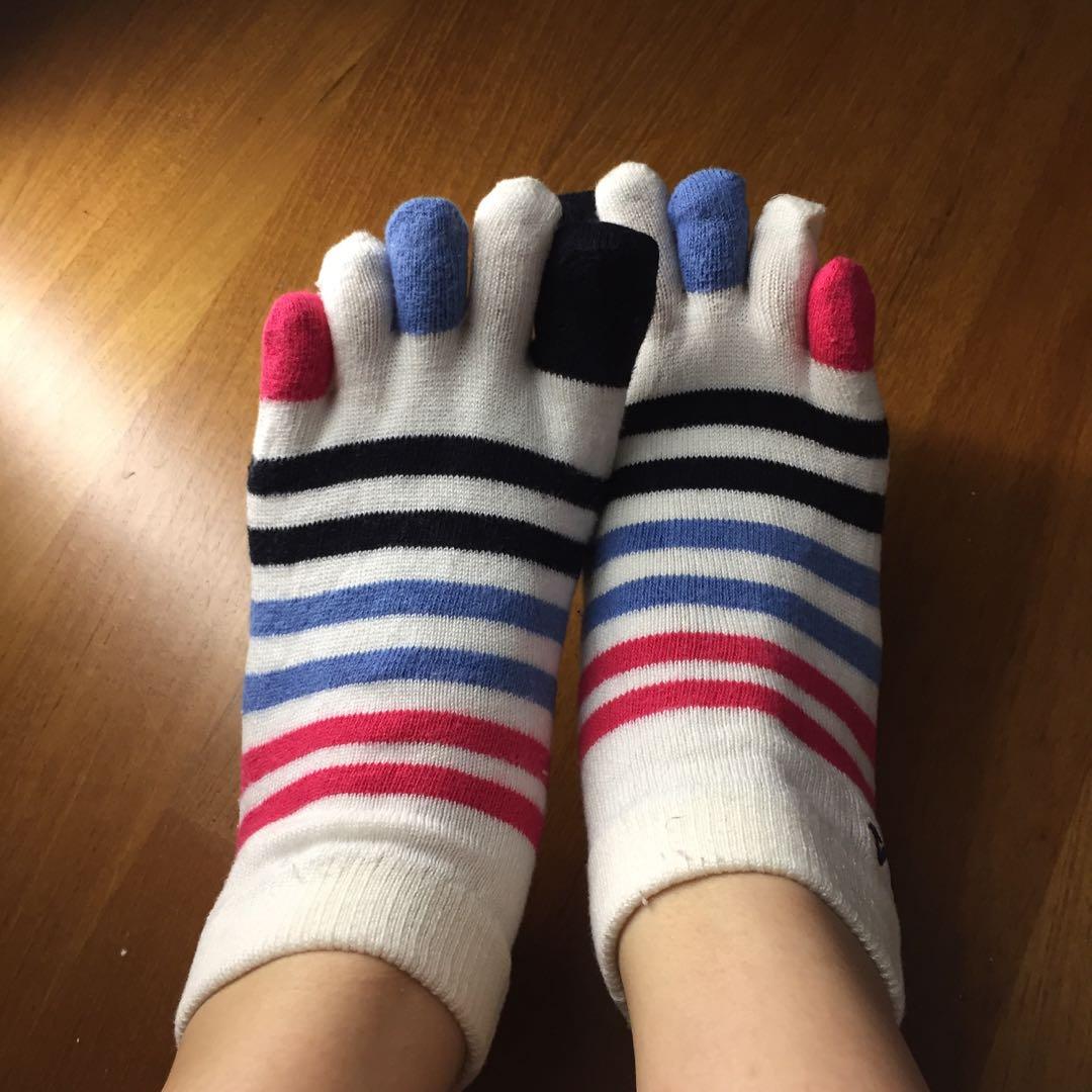 Fila store toe socks