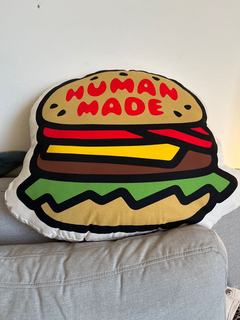 HUMAN MADE 2022FW WOOL CUSHION BLACK ×2 - インテリア小物