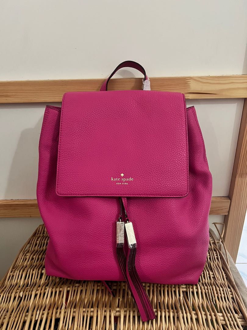 Authentic Kate Spade Leather Backpack 