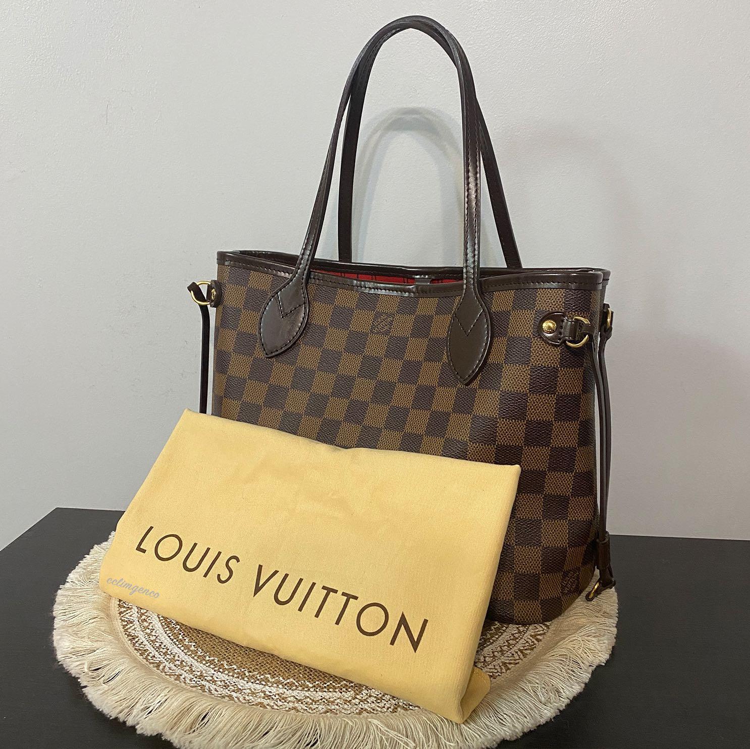 LOUIS VUITTON ILLOVO PM DAMIER EBENE, Luxury, Bags & Wallets on Carousell