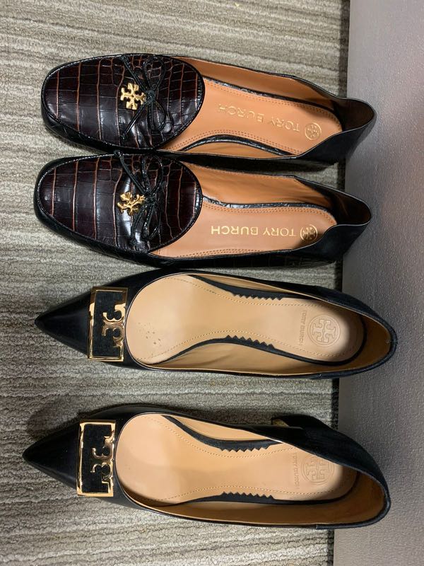 Authentic Tory Burch Shoes, Women's Fashion, Footwear, Heels on Carousell