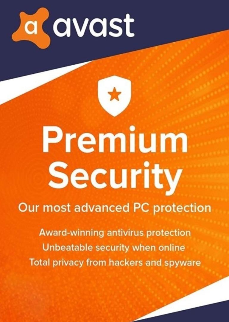 Avast Premium Security (1 Device, 1 Year) - PC - Key ...