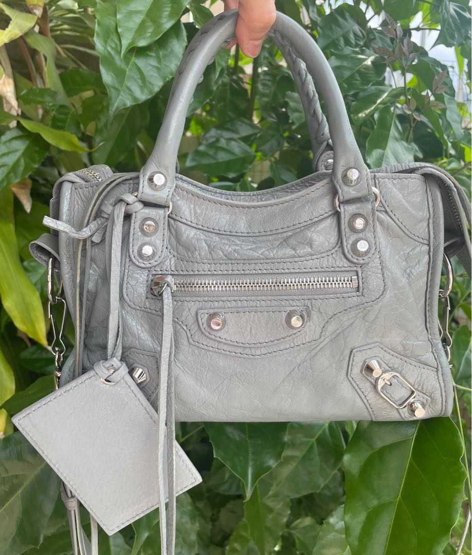 Balenciaga classic city bag grey 2025