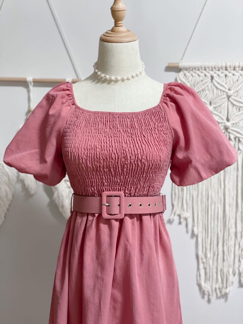 Puff sleeve online vintage dress