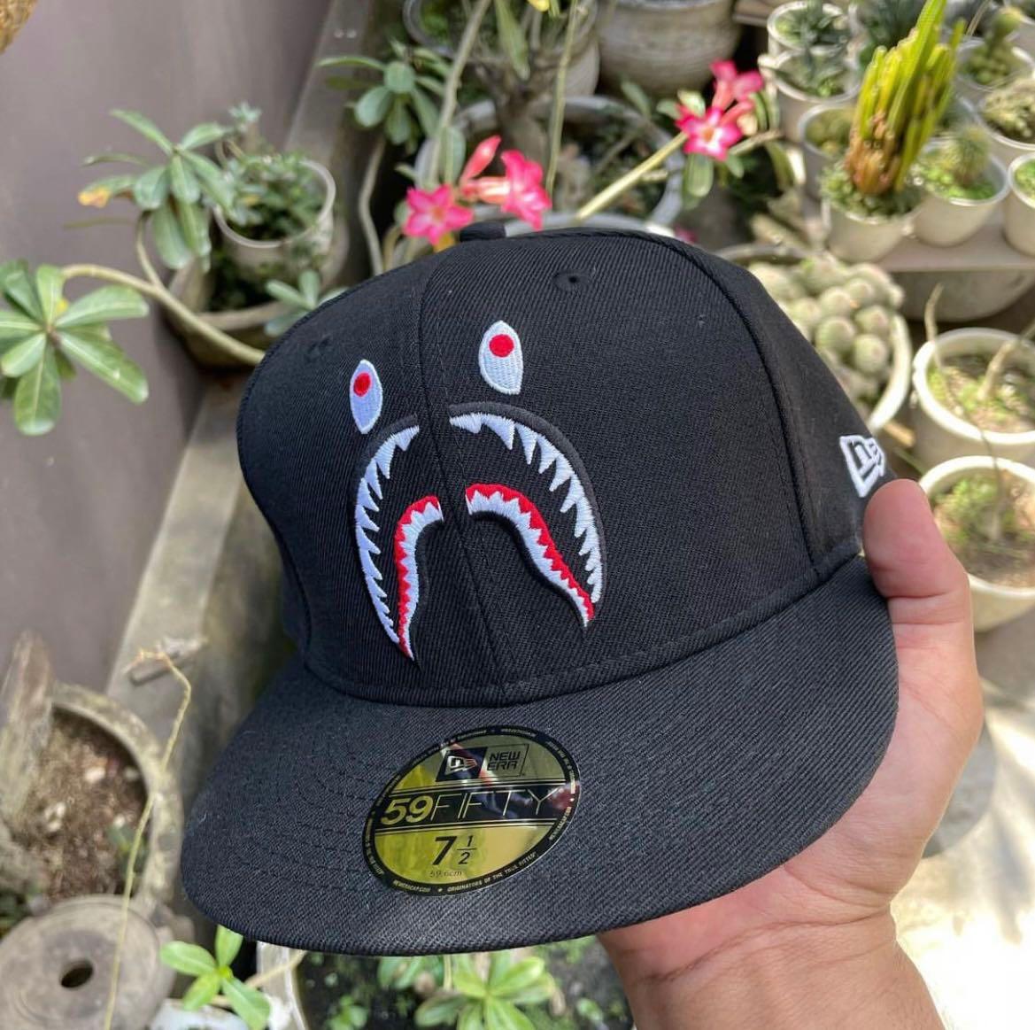 Bape shark cap top