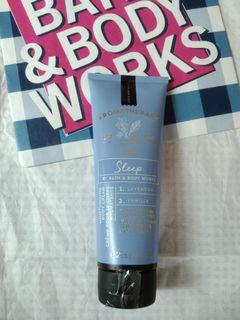 Bath & body works, body cream aromatherapy sleep lavender vanilla