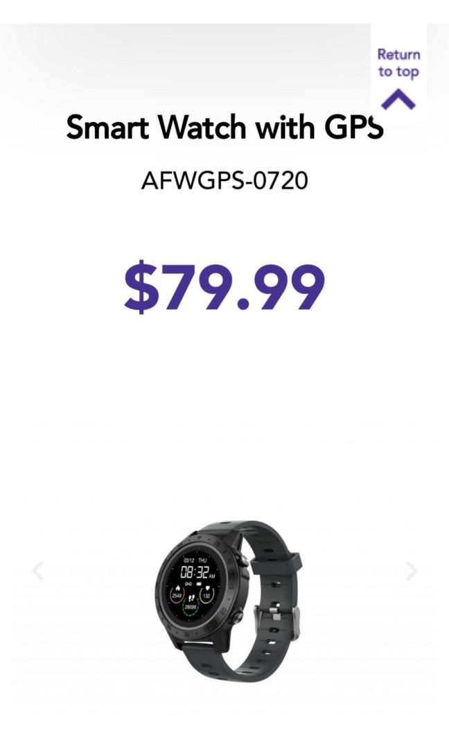 Bauhn smart watch afwgps discount 0720