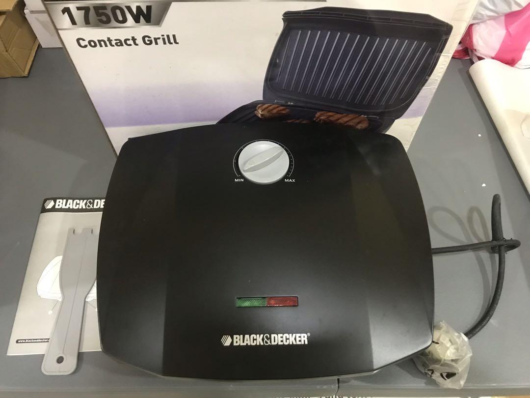 Black & Decker Contact Grill, TV & Home Appliances, Kitchen Appliances