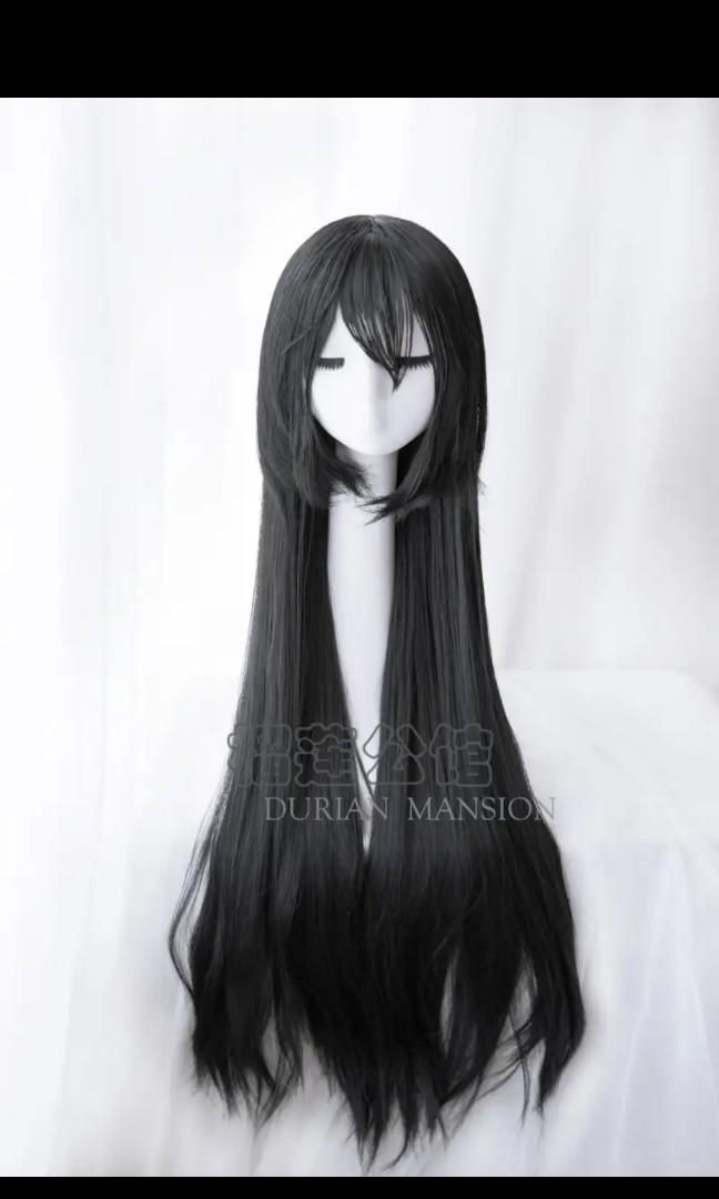 Black top wig 100cm
