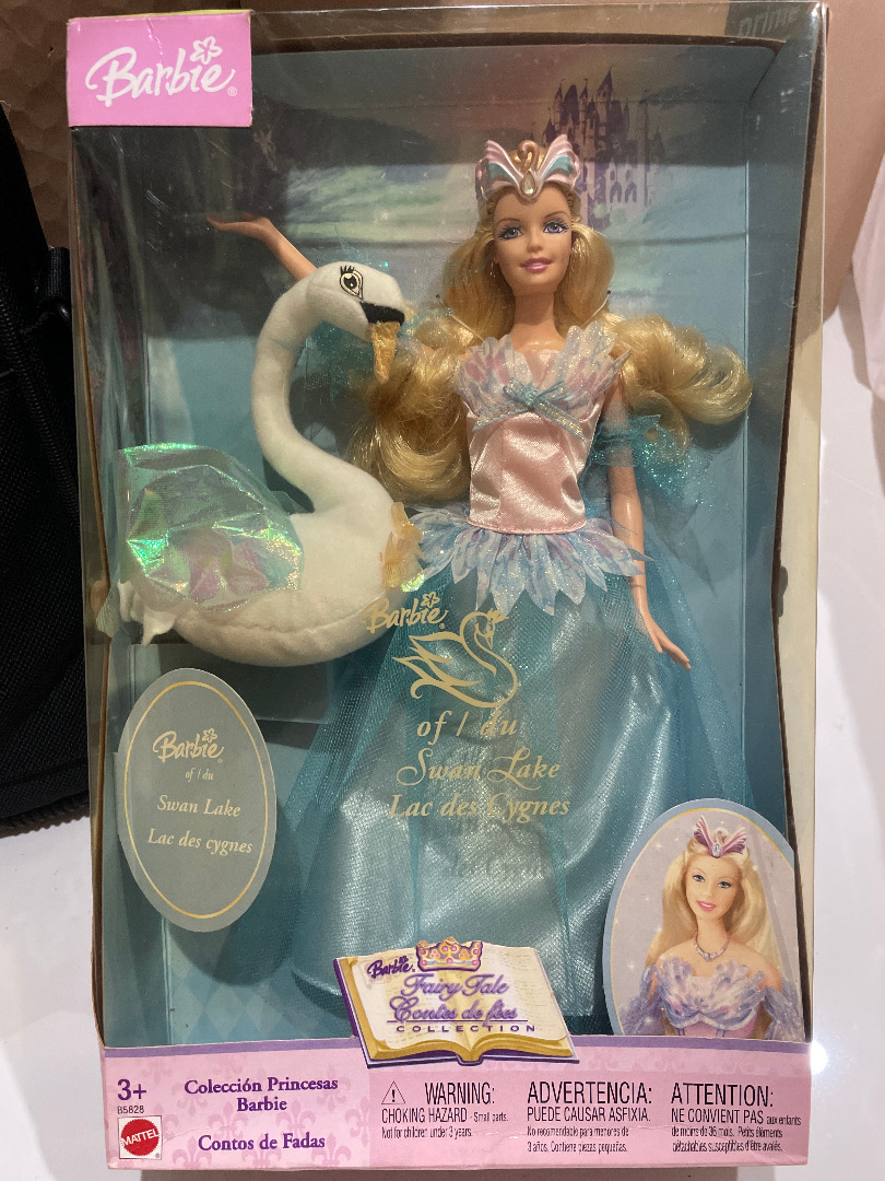 BNIB Barbie Swan Lake B5828 Fairy Tale Collection rare vintage