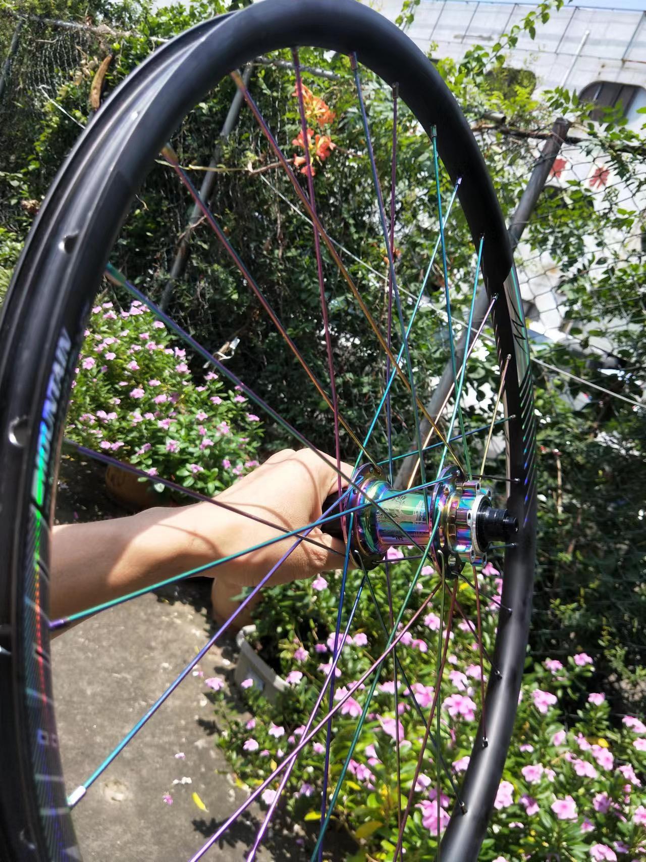 Oil slick online spokes 27.5