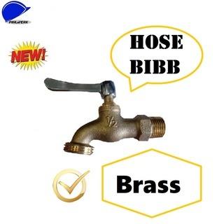 Brass Faucet with Hose Bibb