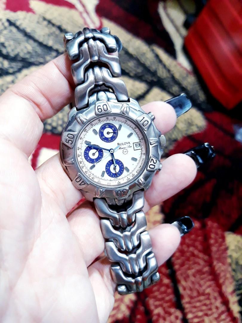 Bulova titanium watch hot sale