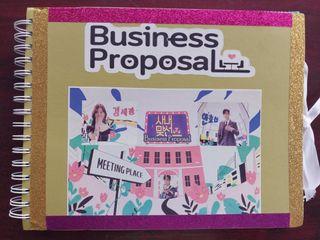 Business Proposal Fan-Made Collector's Scrapbook