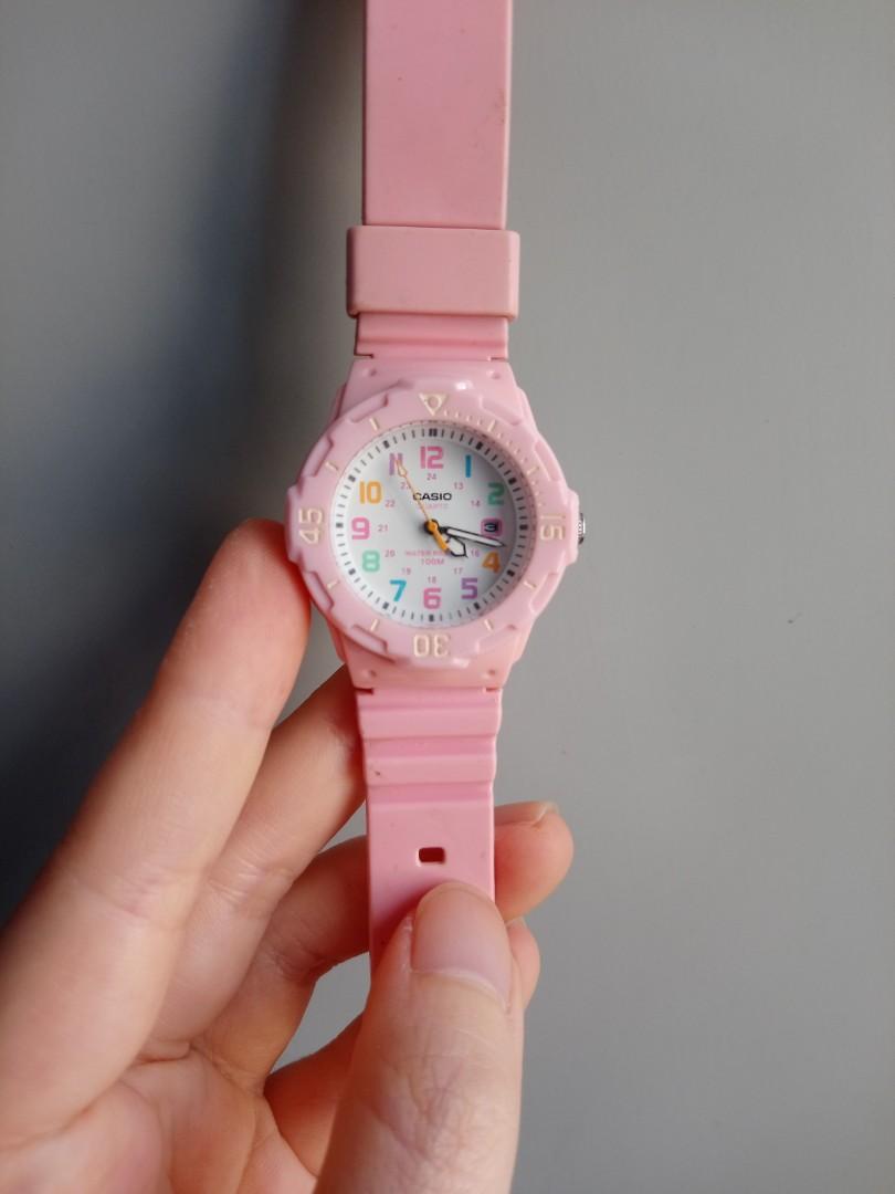 Casio pink watch online