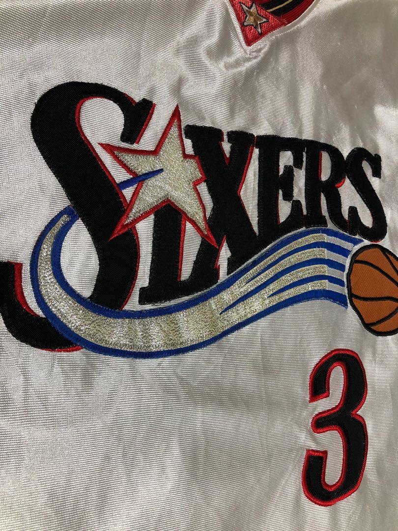 Philadelphia 76ers jersey ALLEN IVERSON #3 Nike NBA Jersey Basketball Sixers  XXXL. mens basket b