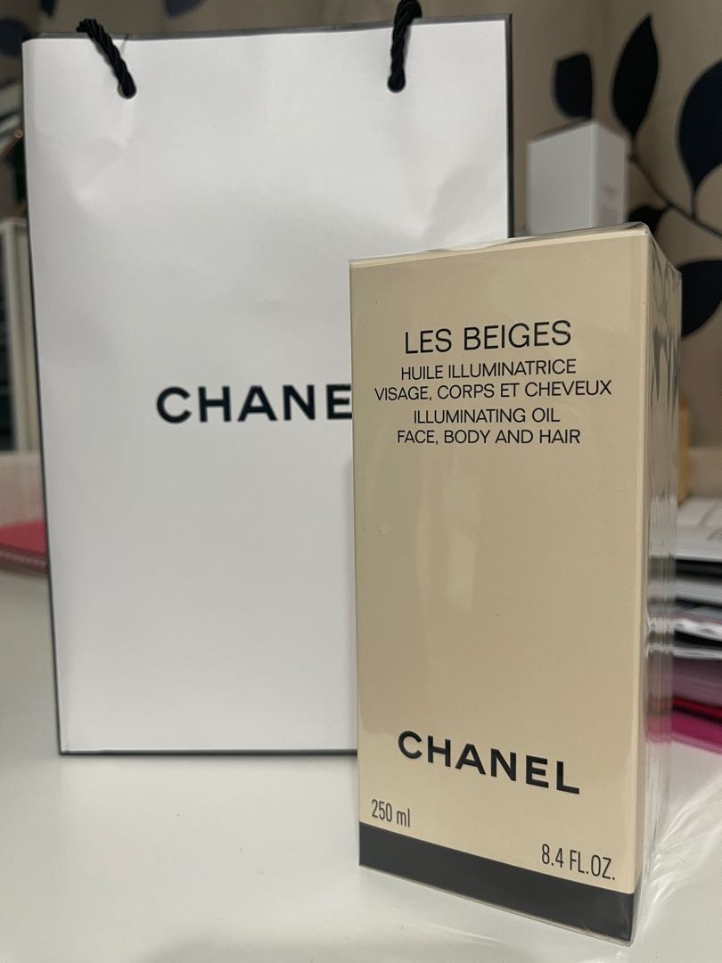 Chanel Les Beiges Huile Illuminating Oil, Beauty & Personal Care, Bath &  Body, Body Care on Carousell
