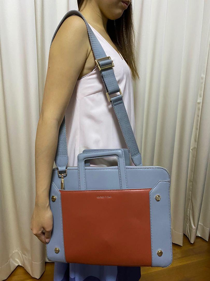 Charles and Keith Laptop Bag, Women's Fashion, Bags & Wallets, Shoulder
