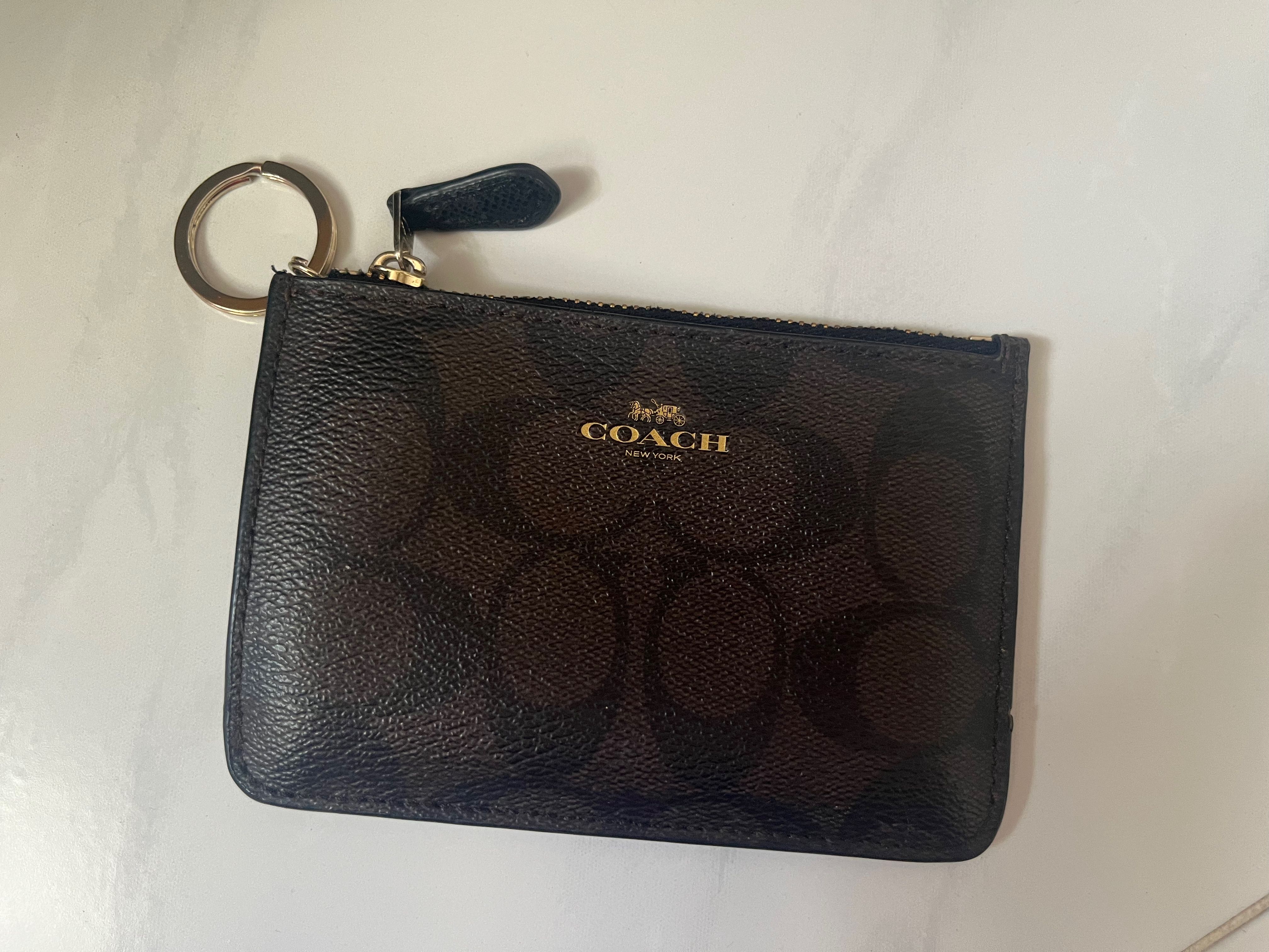 Coach coin purse Women s Fashion Bags Wallets Purses