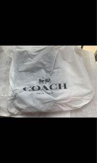 Coach Mens Leather Tote Bag