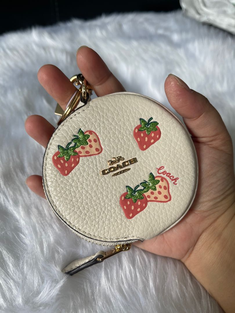 Coach strawberry coin purse Women s Fashion Bags Wallets