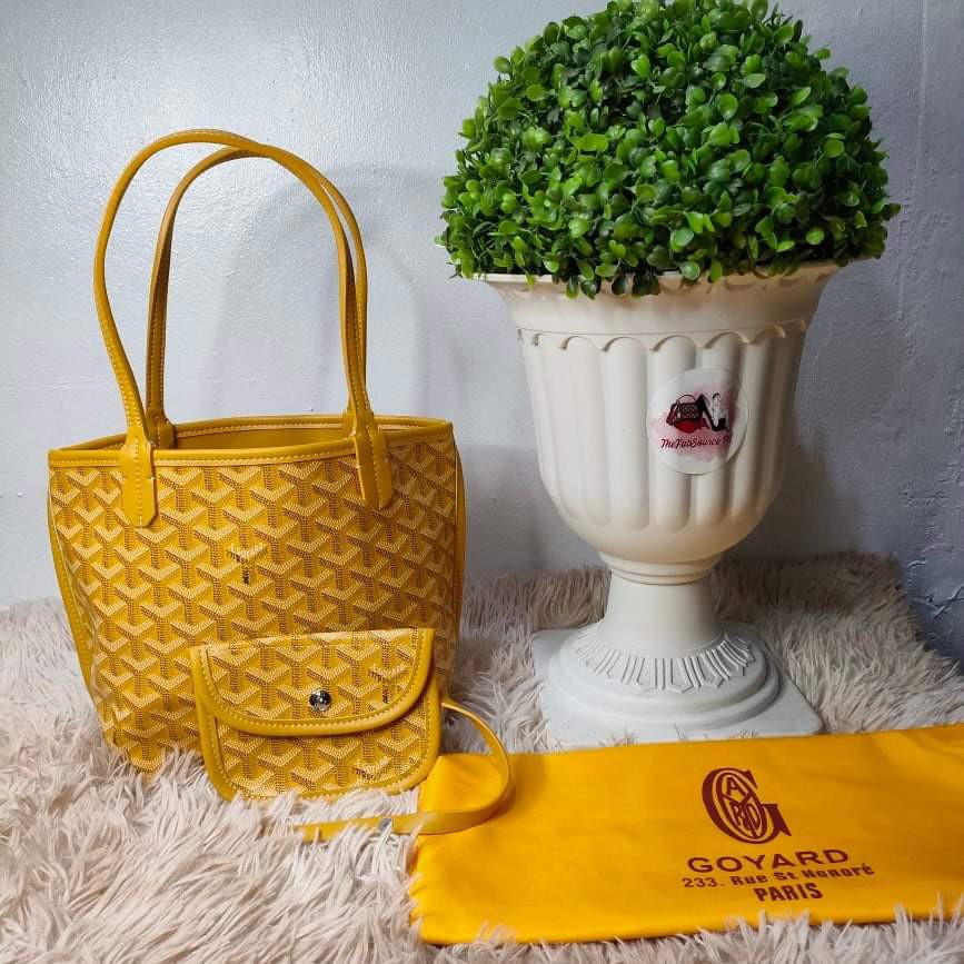 anjou tote yellow｜TikTok Search