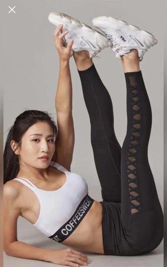 Coffee sweat outlet yoga outfit
