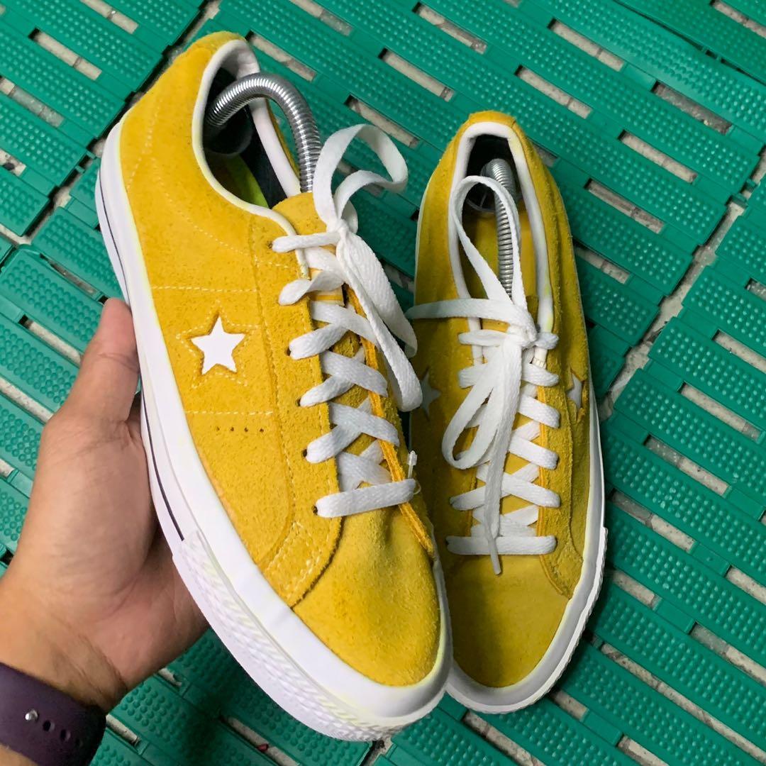 Converse one star mustard yellow discount