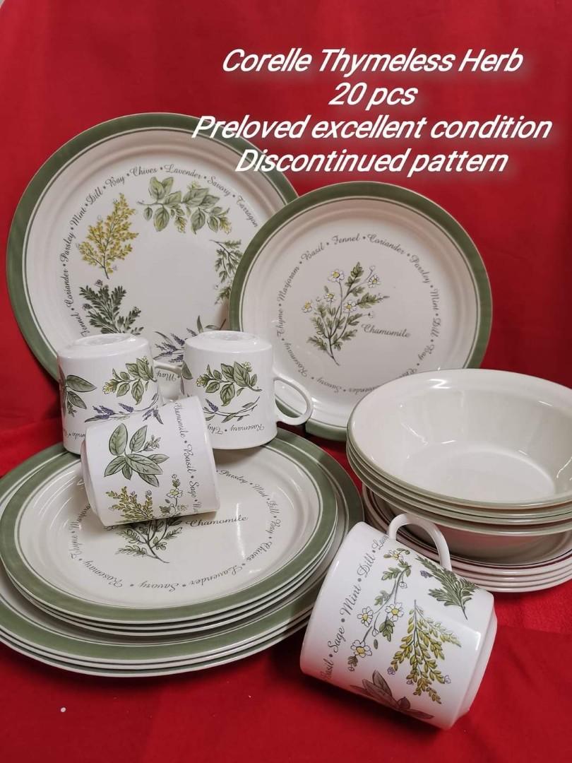 Corelle new arrivals thymeless herbs
