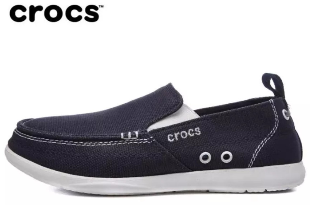 Mens canvas store crocs shoes