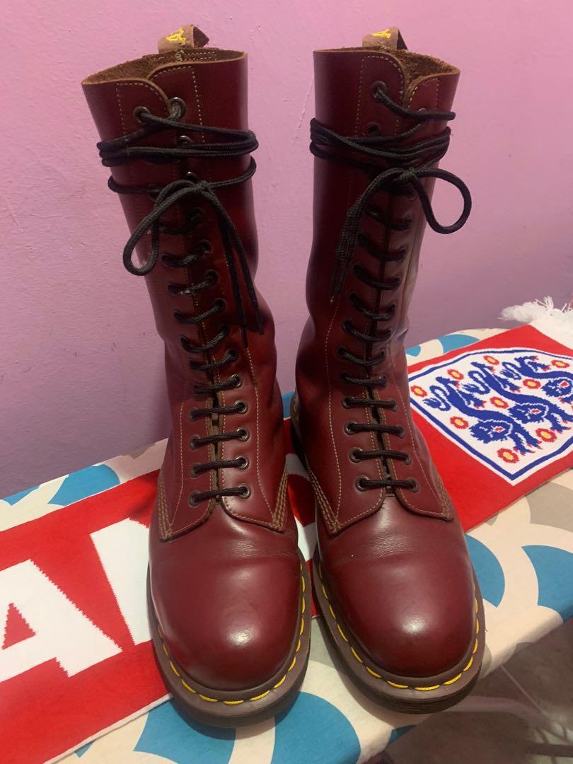 14 hole 2025 oxblood doc martens
