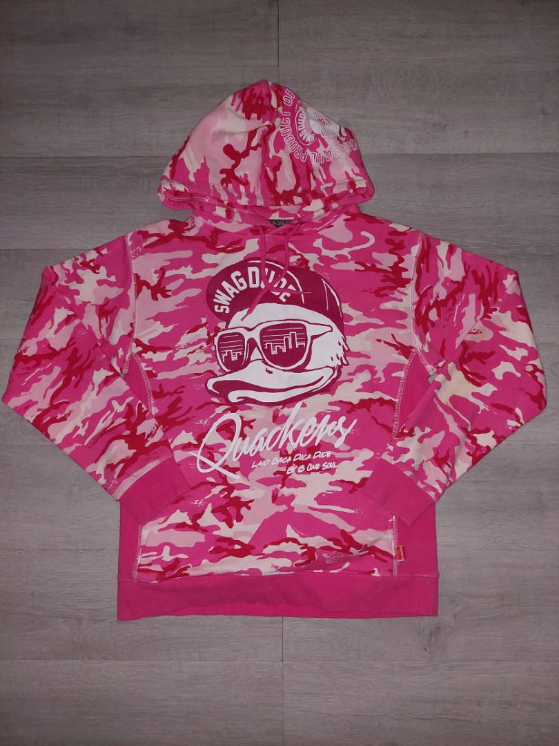 Pink camo store lil peep hoodie