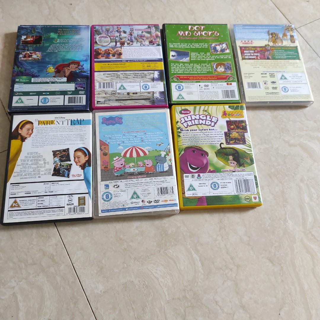 DVD Movies for kids from UK original @ 200 each, Hobbies & Toys, Music &  Media, CDs & DVDs on Carousell