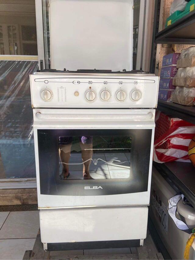 Elba Gas Range, Furniture & Home Living, Kitchenware & Tableware