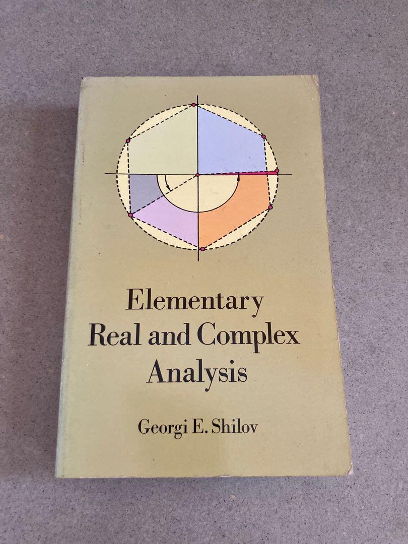 Elementary Real and Complex Analysis, Hobbies & Toys, Books & Magazines ...