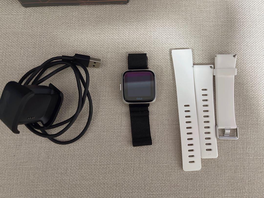 White band shop for fitbit versa