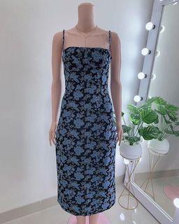 Flower midi dress